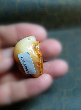 挂件真皮孤品带证书吊坠