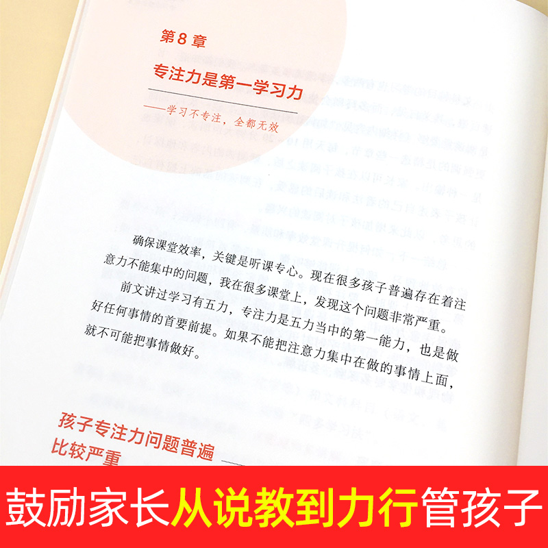 包邮正版 从每天盯作业到真正管学习：打造孩子六个学习好习惯 3个误区+4项原则+6大习惯 让孩子爱上学习让写作业不再是难题家教书 - 图2