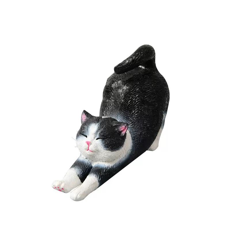 创意可爱猫咪摆件客厅装饰品卧室桌面美短猫超萌小猫仿真礼物,淘宝优惠券,粉丝福利购,淘宝优惠卷