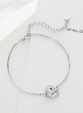 s925纯银宠物照片手链