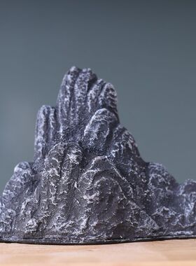 枫桥苑假山盆景石头鱼缸沙盘布景