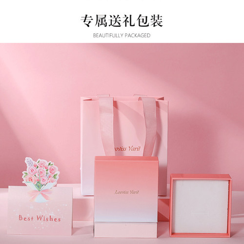 「旋转木马」项链女款2025新款高级感轻奢小众女士生日情人节礼物 - 图3