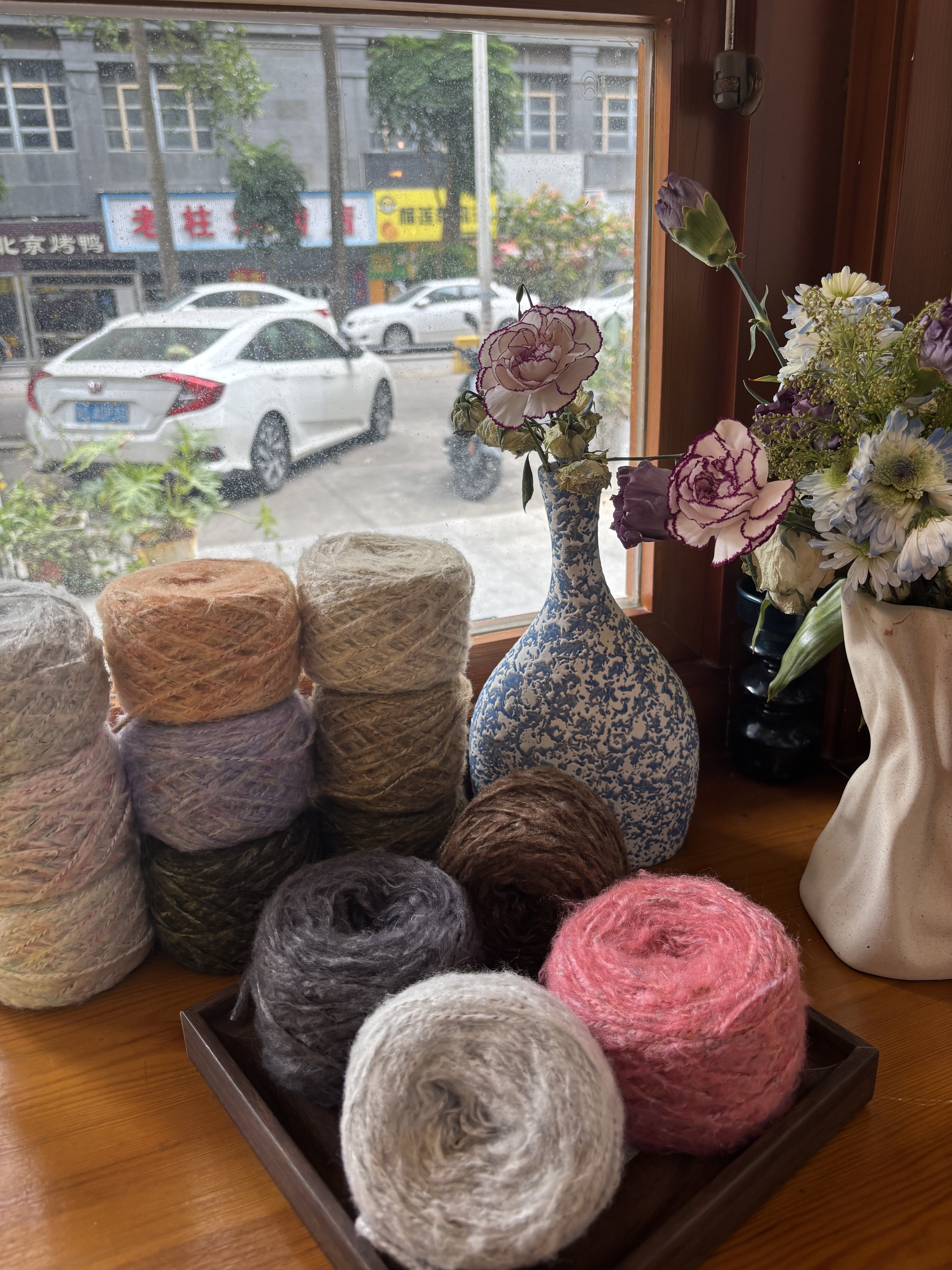 秋冬毛线DIY手工编织线材段染线材手混线钩织手工小众发饰材料包,淘宝优惠券,粉丝福利购,淘宝优惠卷