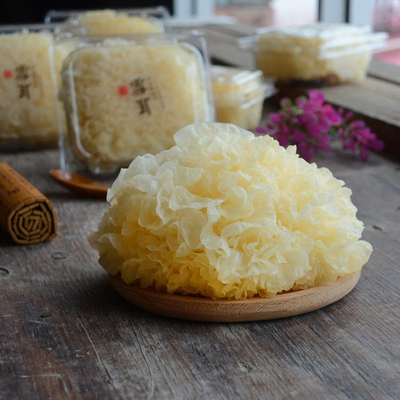 古田高山鲜银耳 6朵装700g软糯多胶新鲜雪耳莲子羹材料包邮,淘宝优惠券,粉丝福利购,淘宝优惠卷