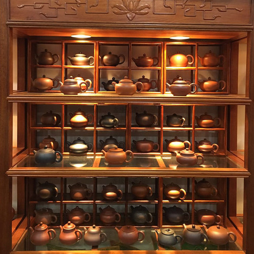 实木博古架简约桌面置物架子花梨木茶具茶杯架子茶壶多宝阁展示架 - 图2