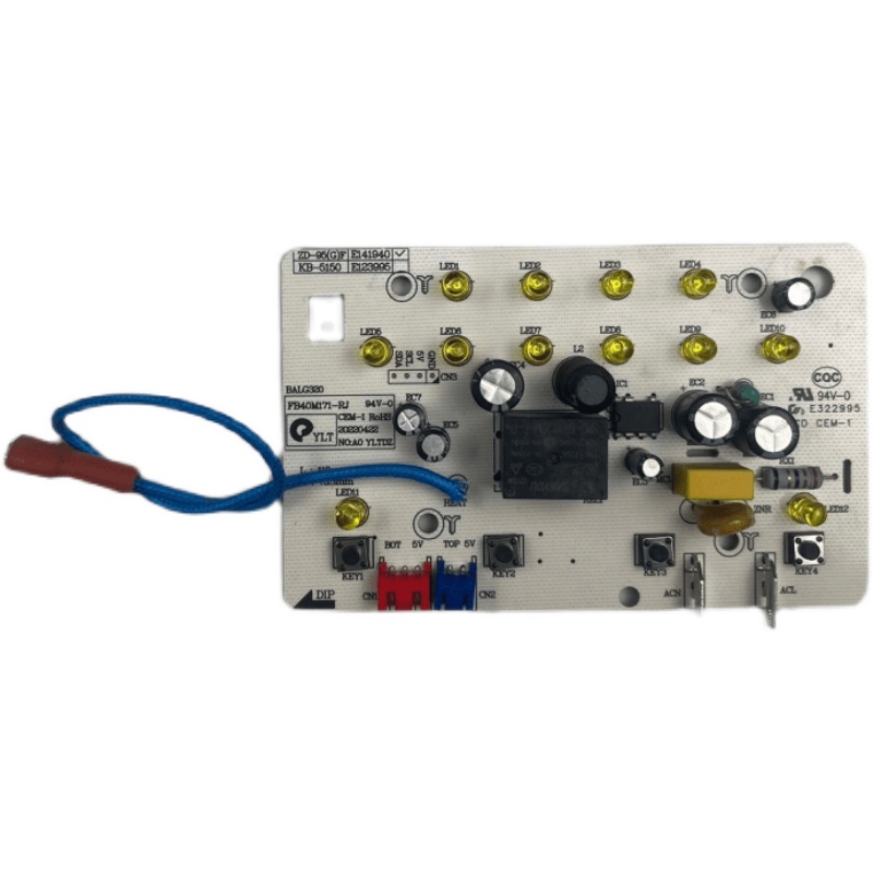 美的电饭煲配件MB-FB40M171-RJ电源板主板控制板一体板显示板灯板-图3
