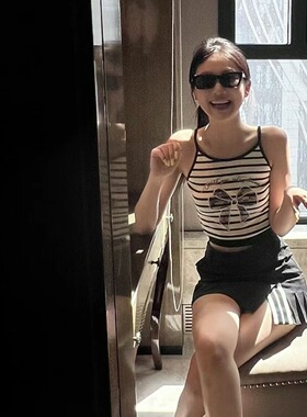 个性方框猫眼太阳镜jennie同款墨镜2024新款蝴蝶结装饰眼镜高级感