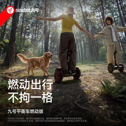 新品首发Ninebot九号电动平衡车九号燃动版成人腿控两轮9号体感车 - 图0