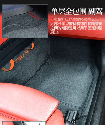 宝马丝绒全包围脚垫适用宝马X1 X2 X3M X4 X5加长进口X6双层绒面 - 图0
