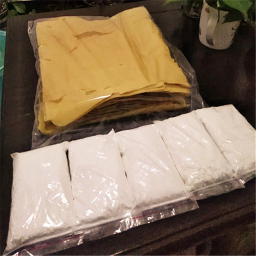 南涧油粉锅巴豌豆粉特产凉粉豌豆淀粉云南大理小吃包邮 - 图1