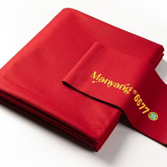 Domestic Manyang high-end tablecloth 6677 color Chinese black eight tablecloth Tainey Australian wool Tainey tablecloth billiard table