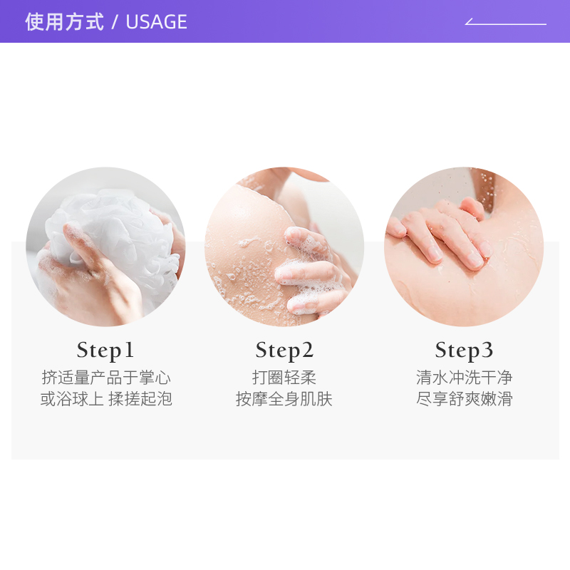 Mario Badescu果酸沐浴露乳液祛痘改善身体鸡皮持久留香官方正品 - 图2