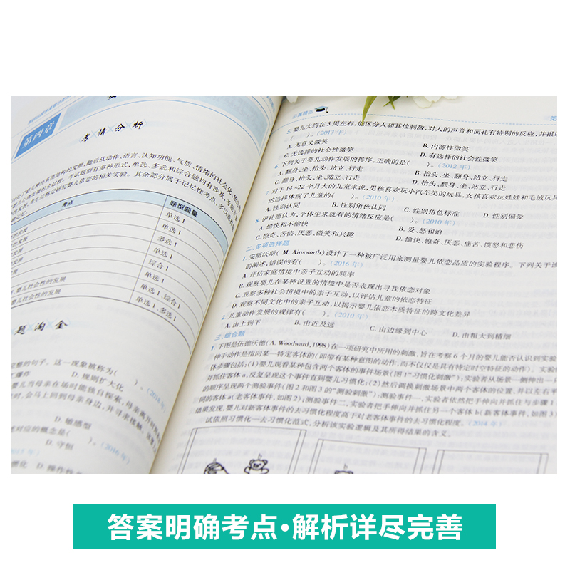 【学府考研】考研心理学真题分类详解 10年真题倾心汇编解析详尽 考试指南心理学专业基础综合 312心理学考研真题 - 图2