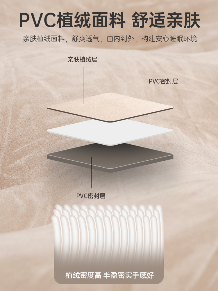 新品山约户外折叠充气床垫单人双人打地铺拼接气垫床户外露营防潮