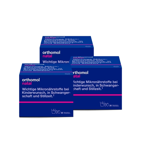 Германия Ортомол Ао Шибао Ремонт Мать пробиотики питание пакет добавок 90 дней