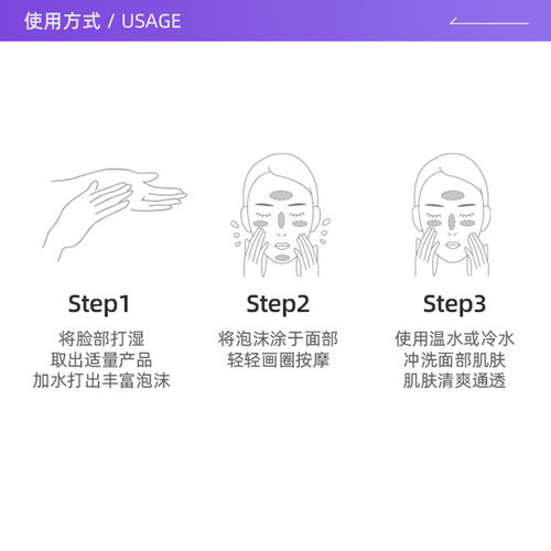 【自营】日本进口LION狮王洗面奶80g*2支深层清洁洁面泡沫洁面乳 - 图2
