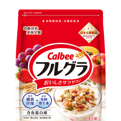 日本进口即食700g水果麦片