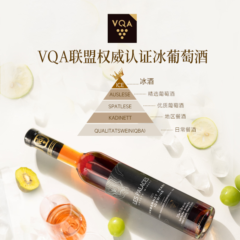 【自营】加拿大冰酒VQA冰白葡萄酒雷司令晚收甜型葡萄酒冰红酒 - 图1
