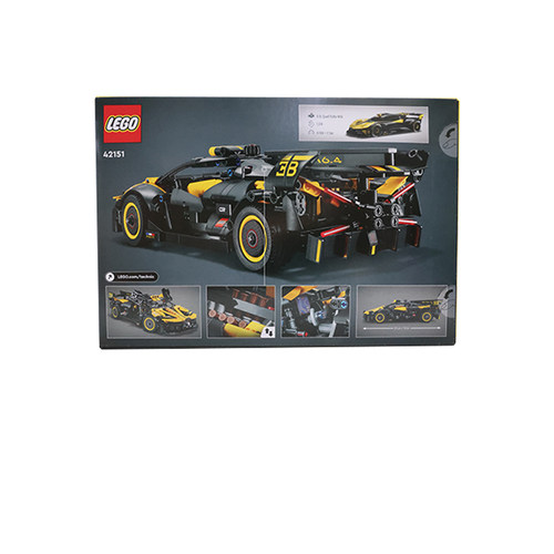 【自营】乐高42151布加迪赛车跑车机械组系列益智玩具积木礼物 - 图3