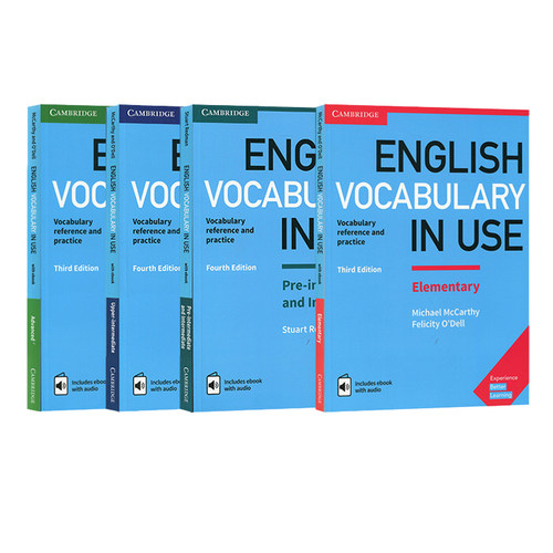 【自营】剑桥英语词汇 English vocabulary in Use 初中英语词汇 英语语法 englishvocabularyinuse 初中高级4册 新高中英语词汇 - 图3