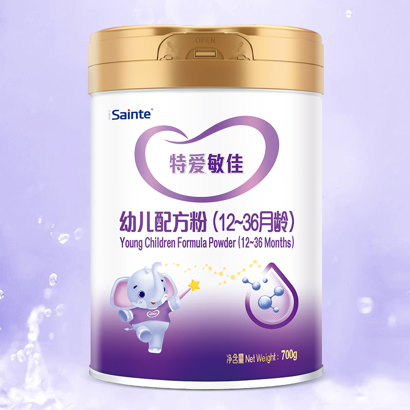 【自营】圣桐特爱优博敏佳适度水解部分低乳糖水解奶粉3段700g