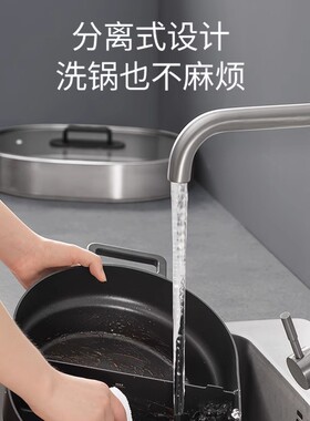 【自营】WMF德国福腾宝电火锅多功能大容量家用电热火锅电煮锅