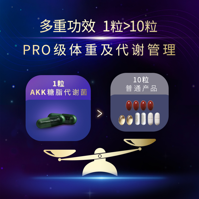 【自营】澳洲Inner HealthAKK瘦子菌益生菌pro级 提高糖脂代谢