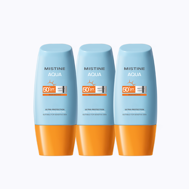 【自营】Mistine泰国蜜丝婷小黄帽防晒霜40ml*3面部防水军训面霜 【自营】Mistine泰国蜜丝婷小黄帽防晒霜40ml*3面部防水军训面霜