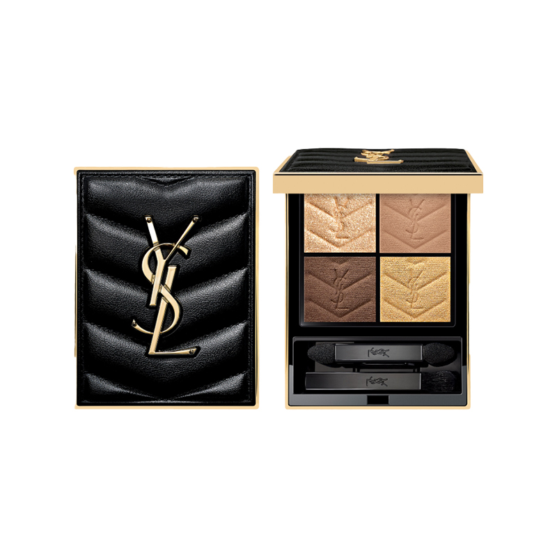【自营】YSL/圣罗兰高定皮革眼影 日常聚会通用细腻哑光亮闪
