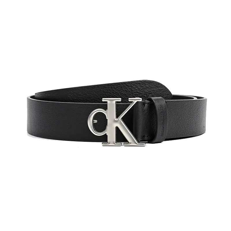 天猫国际进口超市【直营】Calvin Klein Jeans男士皮革腰带字母搭扣K50K507065BDS0