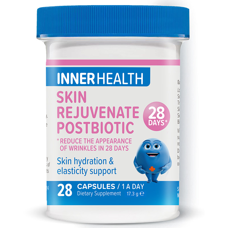 【自营】Inner Health皮肤护盾益生菌28天驻龄透明质酸钠白藜芦醇