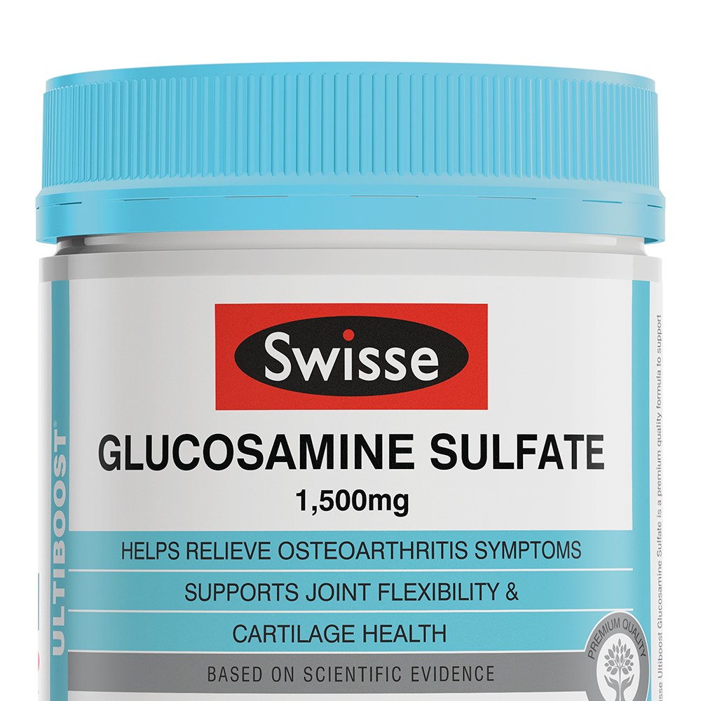 天猫国际进口超市澳洲Swisse 斯维诗关节片氨糖硫酸氨基葡萄糖胺软骨素维骨力180粒1