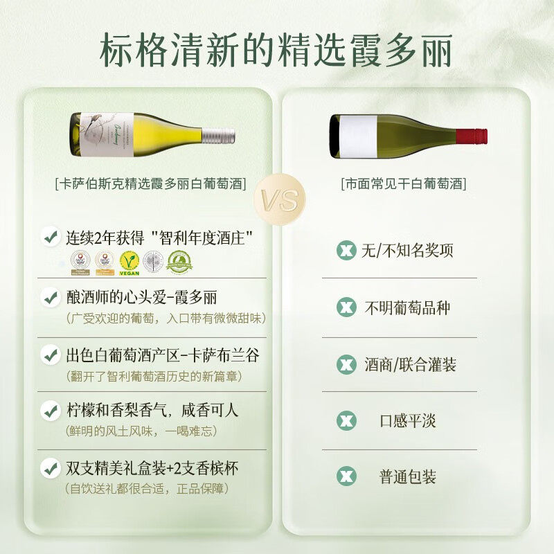 【自营】【全球Top50庄园】智利原瓶进口霞多丽干白葡萄酒礼盒装,淘宝优惠券,粉丝福利购,淘宝优惠卷
