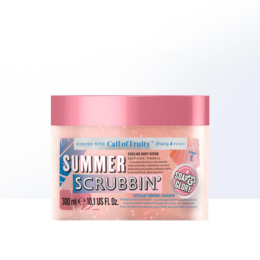 天猫国际进口超市Soap&Glory缤纷果味身体磨砂膏300ml 温和去角质鸡皮 百果香氛1