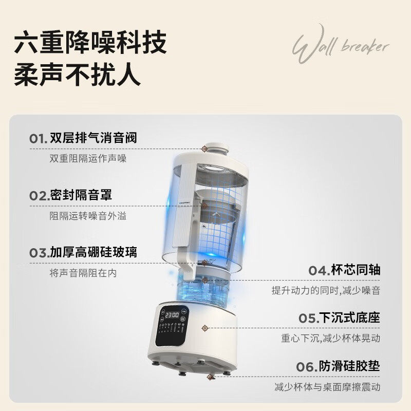 【自营】德国蓝宝破壁机家用豆浆机 天猫国际自营全球超级店破壁机