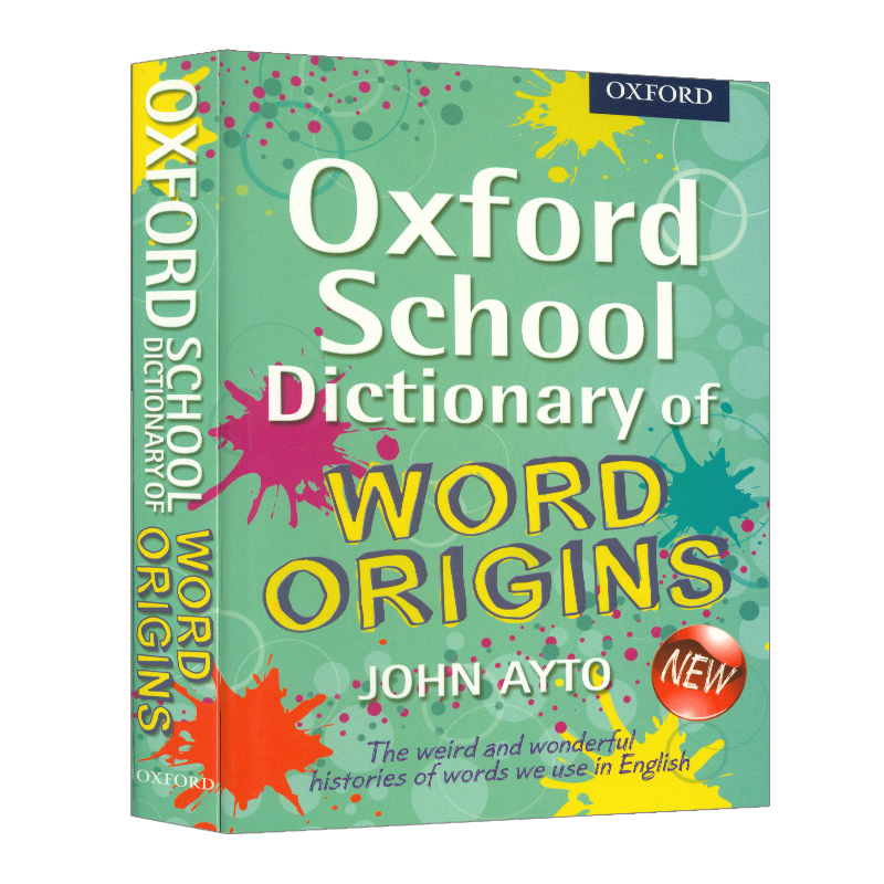 【自营】Oxford School Dictionary of Word Origins牛津少儿英语词汇词源学习词典英语单词的奥秘全英文版字典单词的来源原版进口-图0