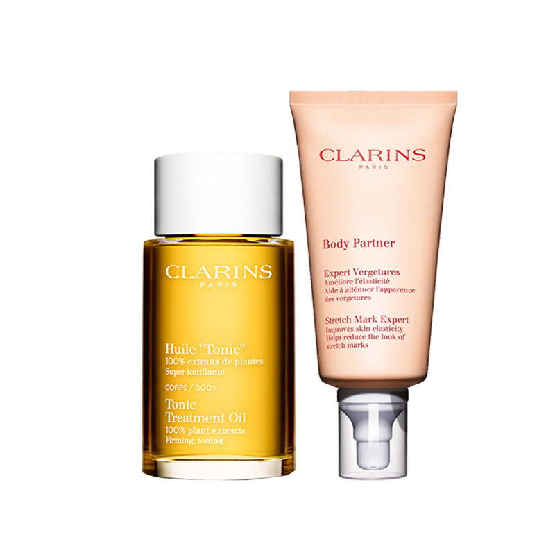 天猫国际进口超市法国Clarins/娇韵诗新版抚纹霜+护理油准妈妈套装淡化修护两件套0