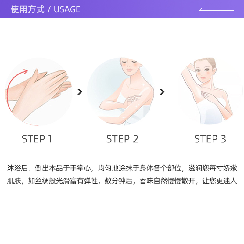 【自营】AMWAY安利润肤露400ml持久保湿滋润润肤乳身体乳止痒全身