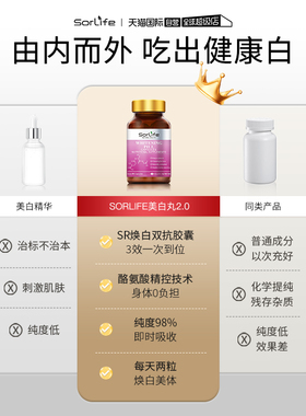 SorLife白藜芦醇胶囊谷胱甘肽