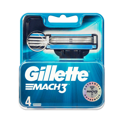 自营 2盒*Gillette/吉列锋速3剃须刮胡刀4只装手动 无刀架8只刀头