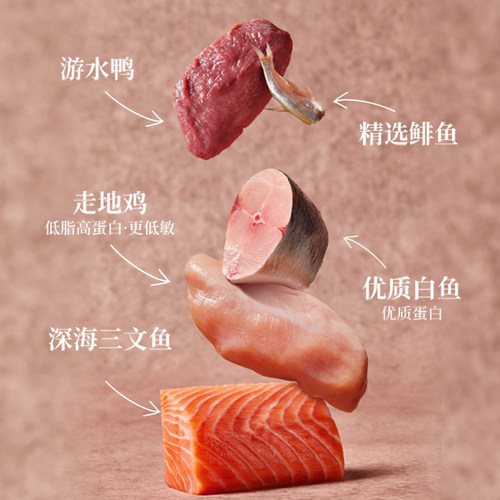 【自营】fromm福摩三文鱼鸡鸭蔬果猫粮10磅 - 图1