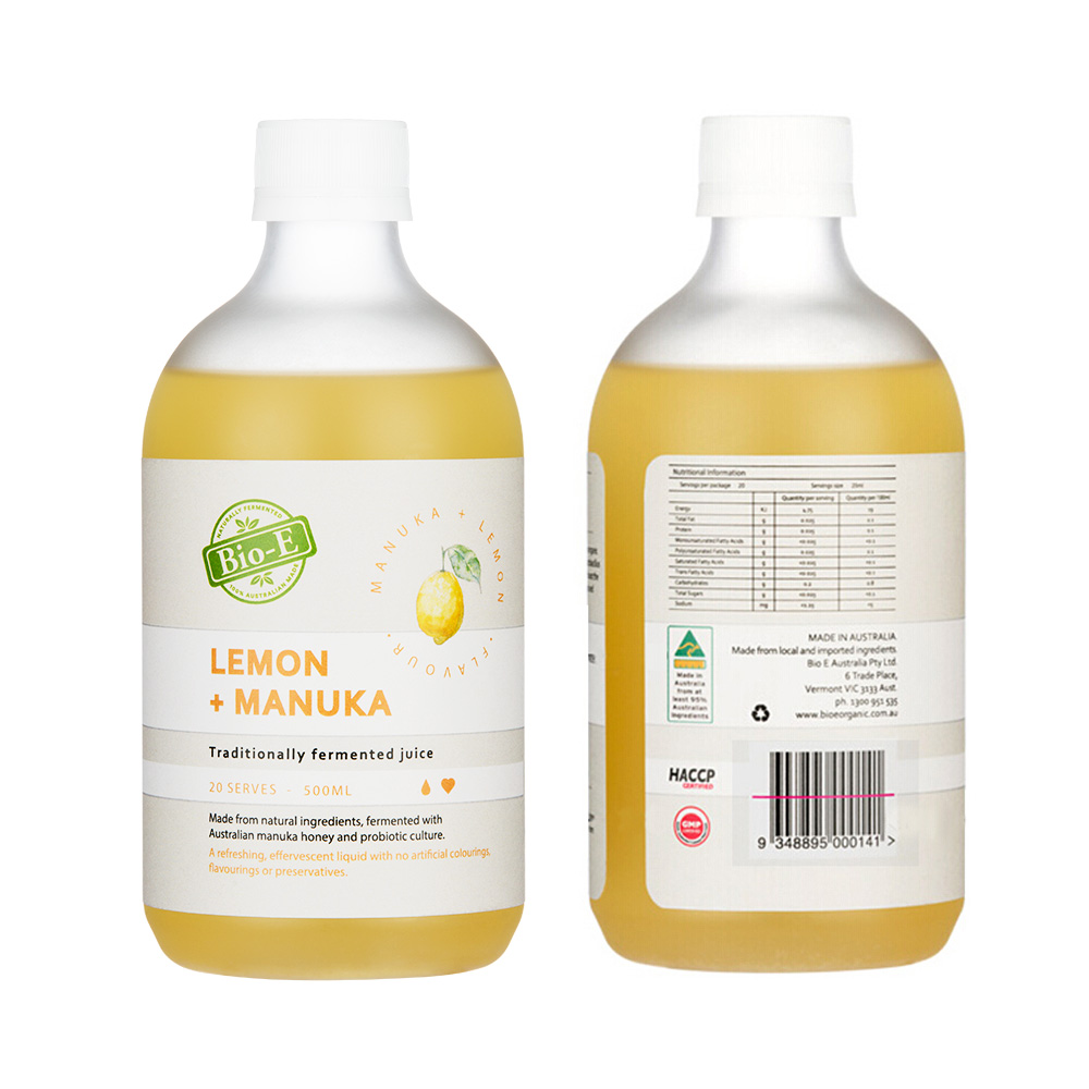 天猫国际进口超市【直营】澳洲Bio-E柠檬酵素益生菌清肠排宿便bioe孝素原液500ml*21