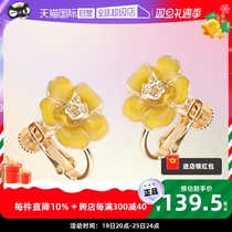 (self-employed) OSEWAYA ear clip flowers superfairy petals ear nail sweet US INS new ear decoration ornaments