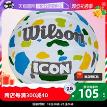 (Self-Employed) Wilson Wilwin 5 Childrens Juvenile Basketball PU Rubber Wearable Indoor Outer Training Practice Ball