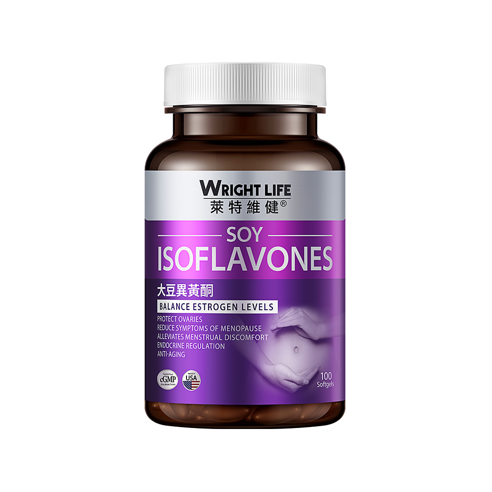 天猫国际进口超市莱特维健大豆异黄酮女性更年期保健品天然正品平衡片巢保养软胶囊0