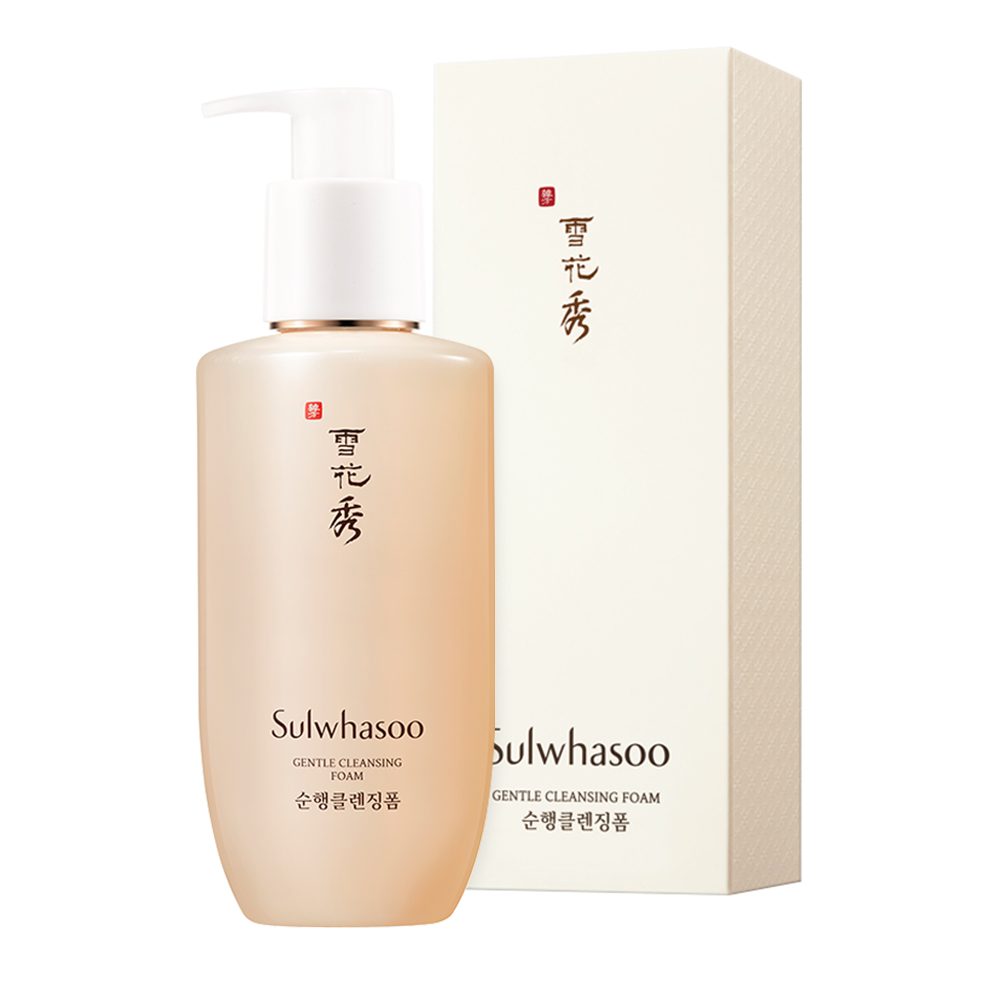 天猫国际进口超市SULWHASOO/雪花秀顺行柔和洁面泡沫200ml/瓶 草本精华 补水保湿0