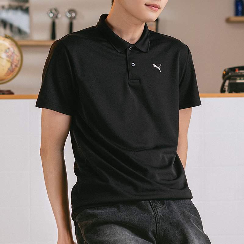 【自营】PUMA彪马POLO衫商务男装速干翻领T恤透气运动服男士短袖,淘宝优惠券,粉丝福利购,淘宝优惠卷