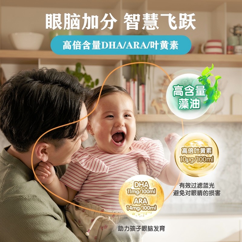 【自营】澳洲进口bubs婴儿a2配方益生菌益生元dha羊奶粉1段800g*6