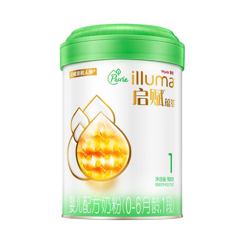 天猫国际进口超市进口惠氏启赋蕴萃1段900g婴儿奶粉宝宝奶牛奶粉有机小罐乳糖配方0
