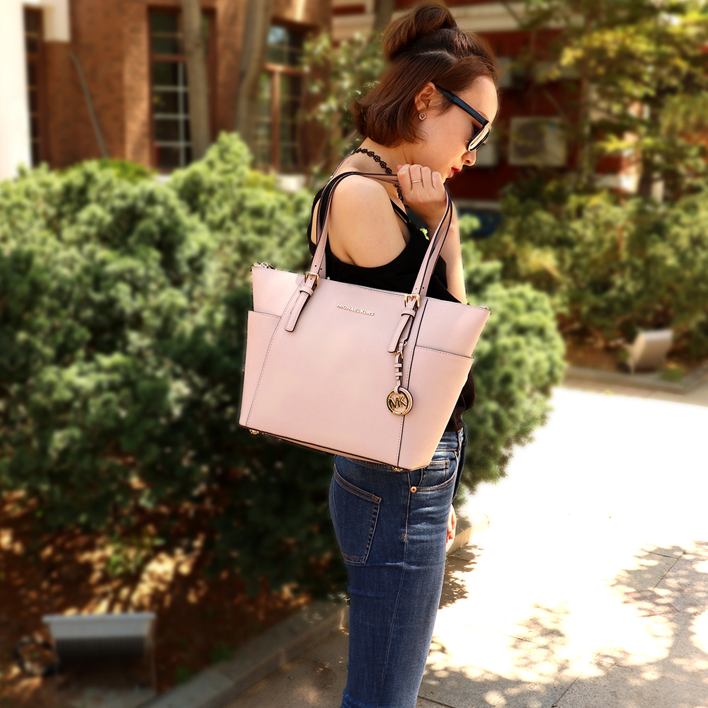 天猫国际进口超市【直营】Michael Kors MK单肩包牛皮托特包手提包女中30F2GTTT8L3